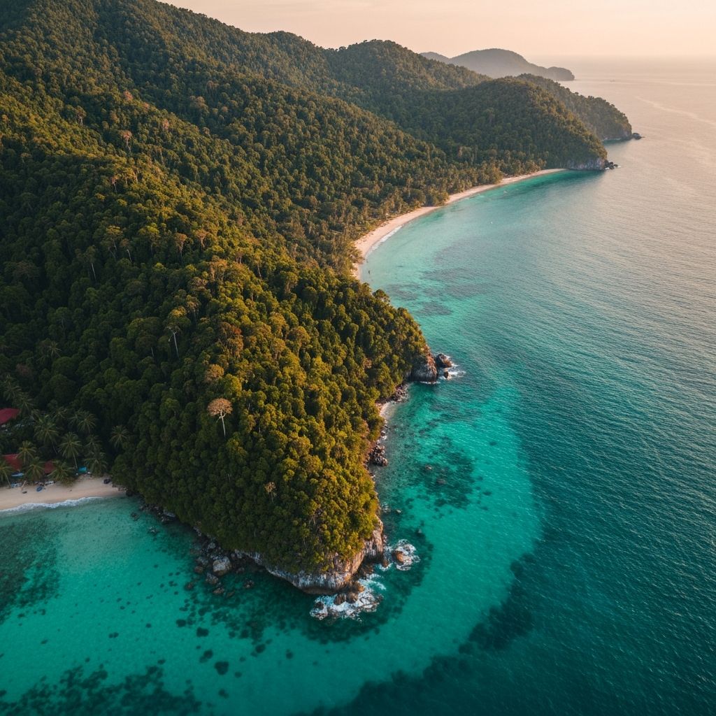 Pristine jungle and ocean views of Koh Phangan
